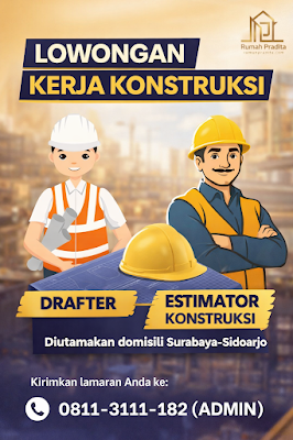 Drafter & Estimator Konstruksi