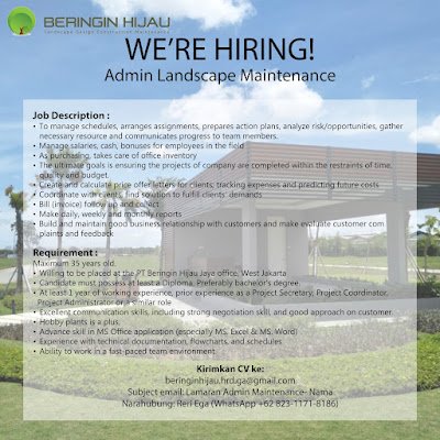 Admin Landscape Maintenance