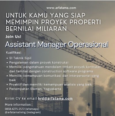 Assistant Manager Operasional