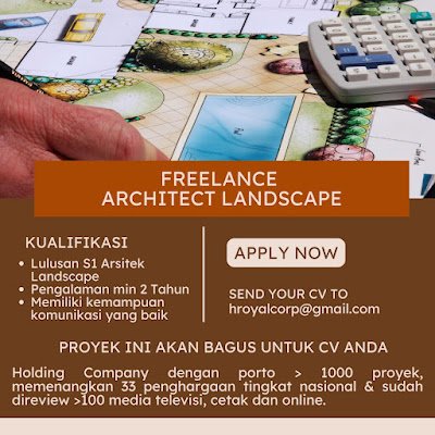 FREELANCE ARCHITECT LANDSCAPE
