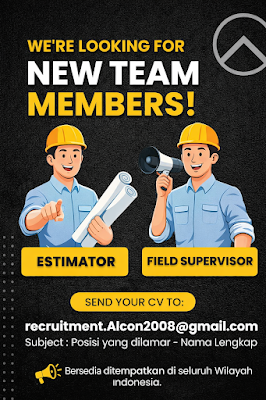 Estimator & Pelaksana Lapangan
