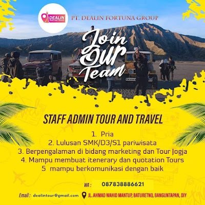 Staff Admin Tour and Travel
