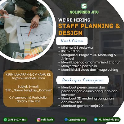 Staff Plainning & Design