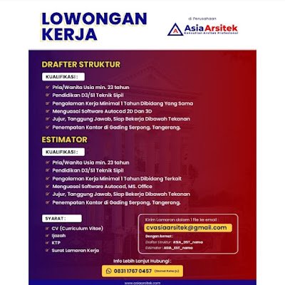 Drafter Struktur & Estimator