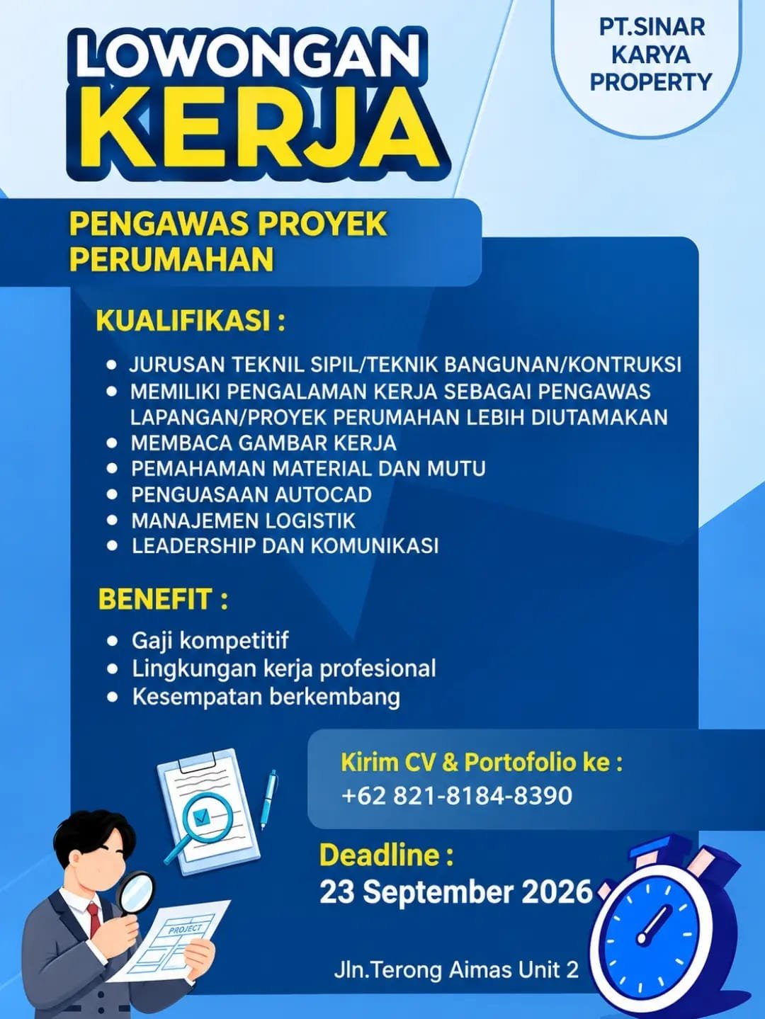 Pengawas Proyek Perumahan