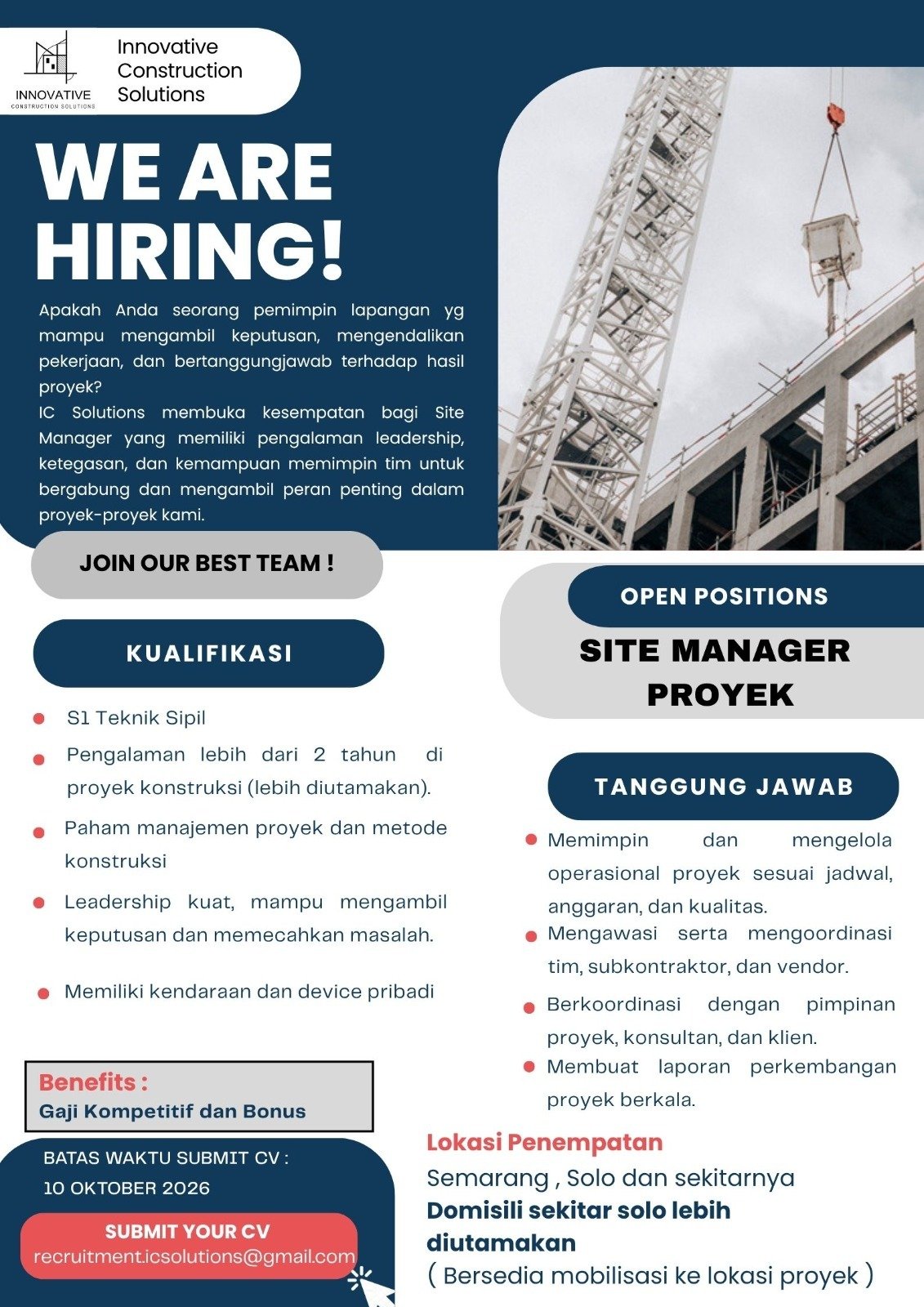 Site Manager Proyek