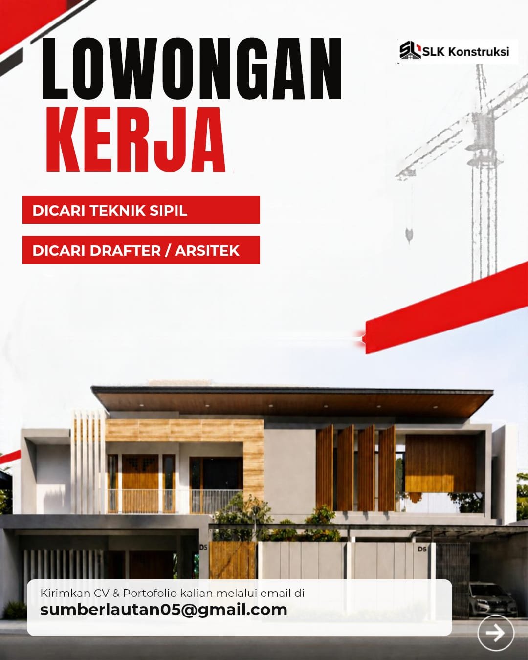 Teknik Sipil  - Drafter / Arsitek