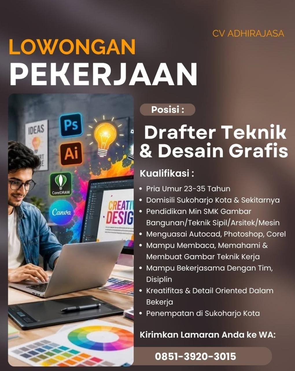 Drafter Teknik & Desain Grafis