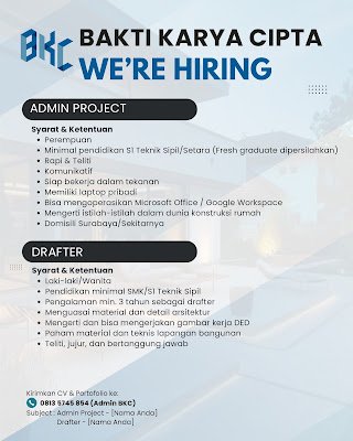 Admin Project & Drafter