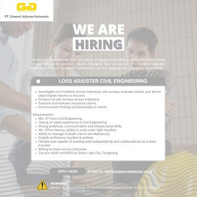 Loss Adjuster Civil Engineering