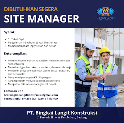 Quantity Surveyor MEP, Quantity Surveyor, Site Supervisor, Site Manager, Shop Drawing Engineer (SDE)