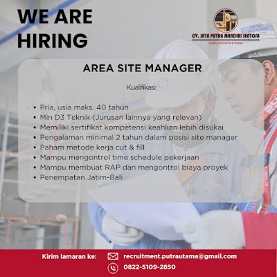Quantity Surveyor & Area Site Manager
