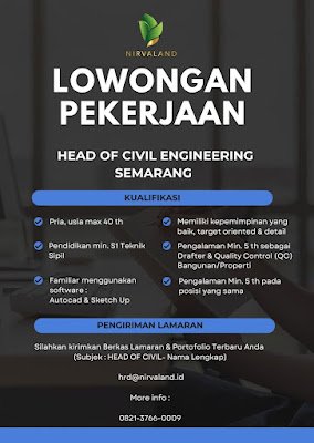 Head of Architect & Head of Civil Engineering