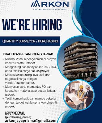 Quantity Surveyor / Purchasing