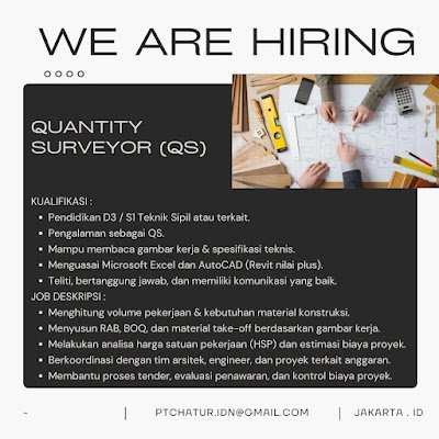Quantity Surveyor (QS)