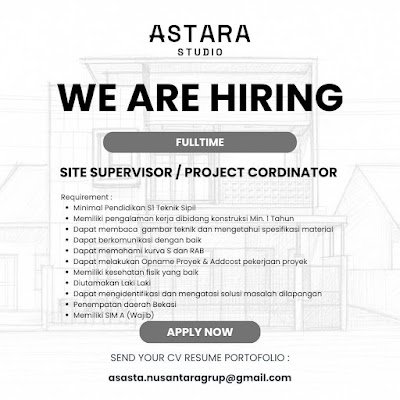 Site Supervisor / Project Coordinator