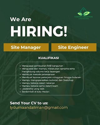 Site Manager dan Site Engineer