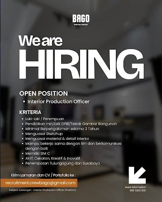Interior Production Officer