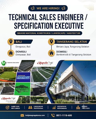 Technical Sales Engineer / Specification Executive