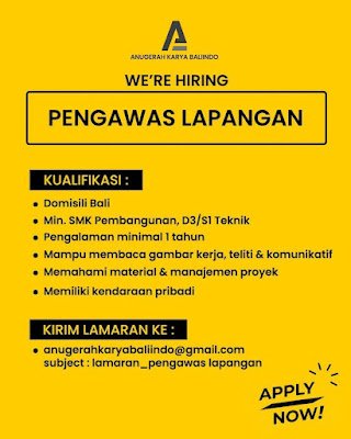 Pengawas Lapangan
