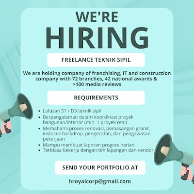 Freelance Teknik Sipil