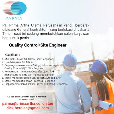 Quality Control/Site Engineer