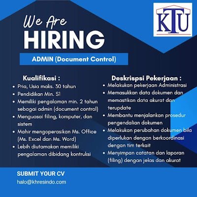 Admin (Document Control)