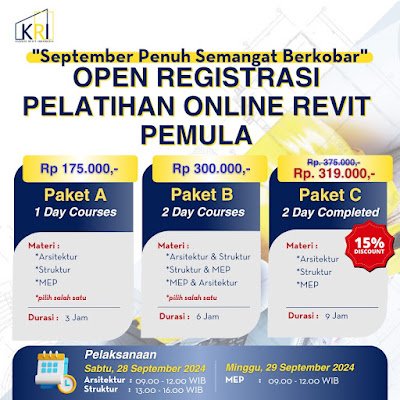 Pelatihan Revit Online