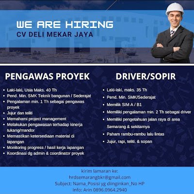 1. Pengawas Proyek